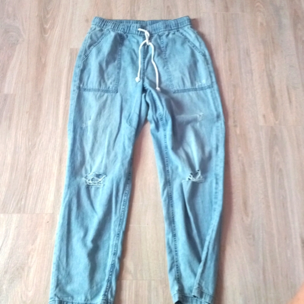 aerie denim pants